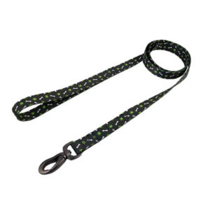 Dog Leash in Bone and Paw Design