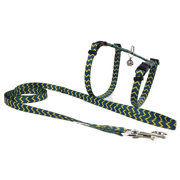 cat harness leash set