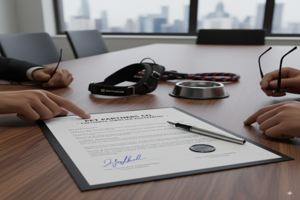 pet accessory supplier contract