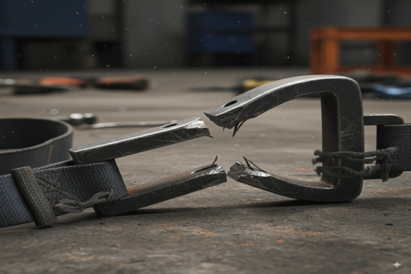 broken harness buckle