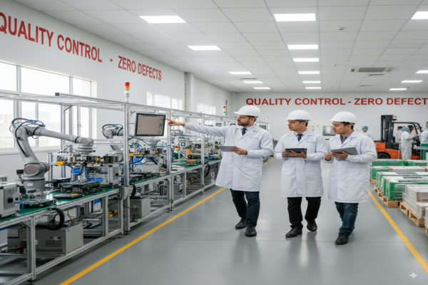 OEM manufacturing facility inspection