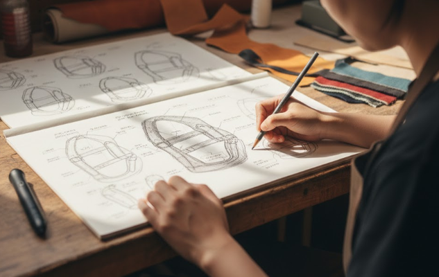 A engineers collaborating to solve a problem