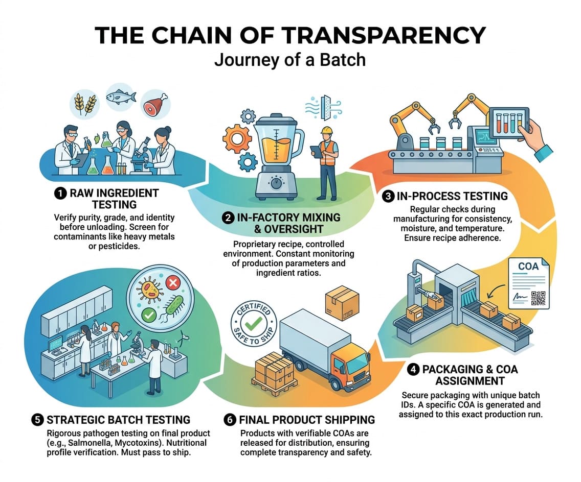 The Chain of Transparency